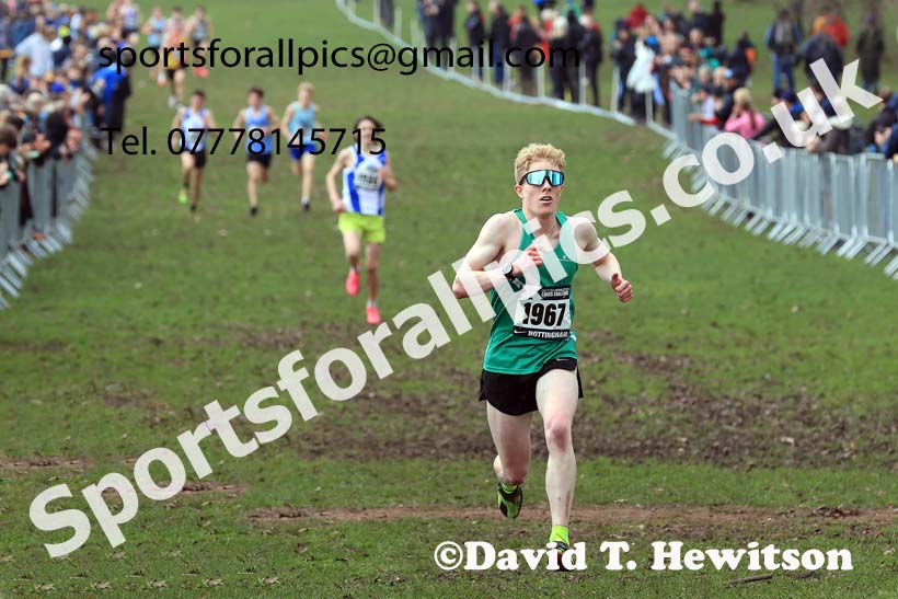 Mens Under-17s, 2024 CAU Inter Counties Cross Country Champs., Wollaton Park, Nottingham. Photo: David T. Hewitson/Sports for All Pics